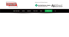 Desktop Screenshot of nebraskapowershow.com